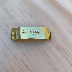 KEEP Collective Gold Bracelet - Live Happy